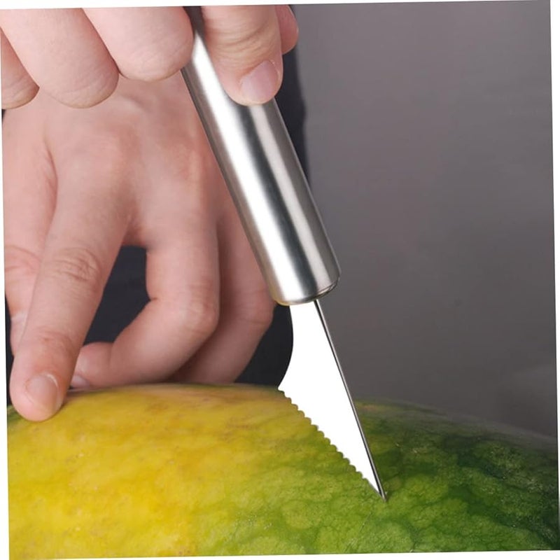 Stainless Steel Fruit Knife For Quick Slicing Grapes Pineapple And DIY Food Carving - Image 3